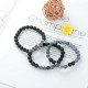 8MM Bead Bracelets For Men Women Lava Rock Lion Leopard Beaded Bracelets Set 8MM Bead Bracelets For Men Women Lava Rock Lion Leopard Beaded Bracelets Set